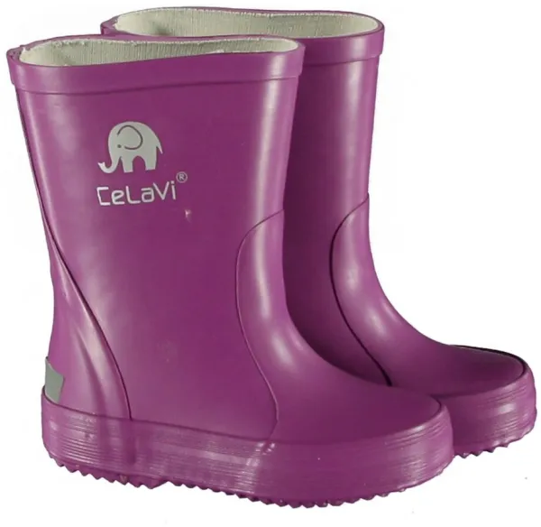 Gummistøvel - CeLaVi - Lilla 631 - 28